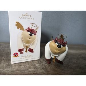 Hallmark‎ Keepsake 2012 Taz Me No Angel Looney Tunes Christmas Ornament with Box